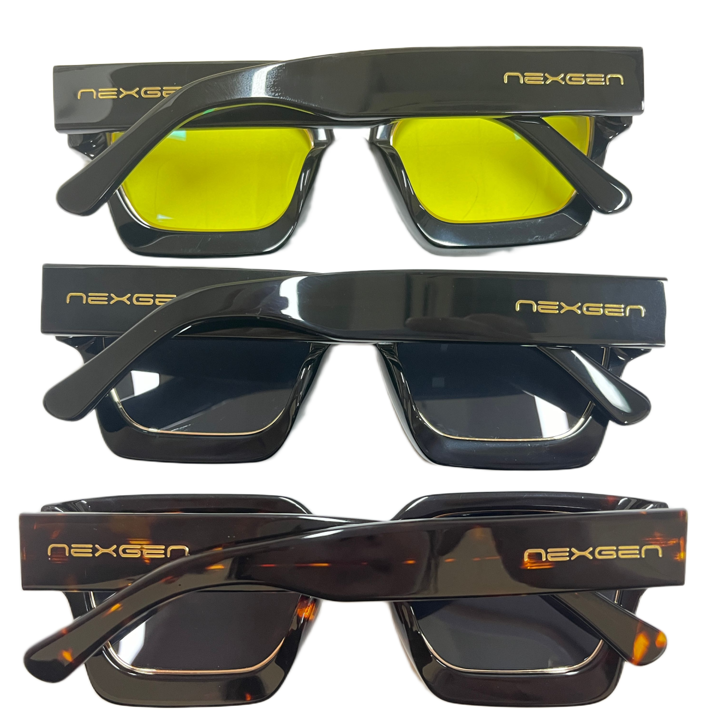 DESIGNER GOLD VIP GLASSES