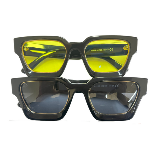 DESIGNER GOLD VIP GLASSES